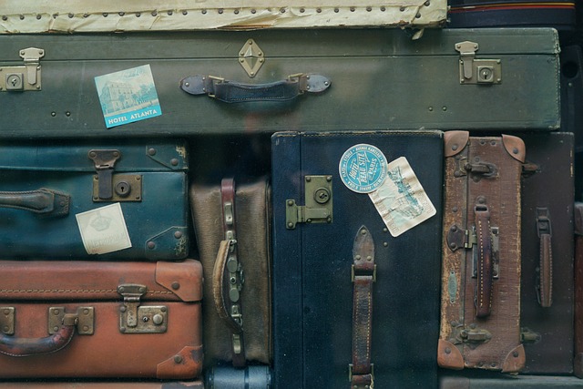 Travel packing hacks showing organized suitcase with packing cubes
